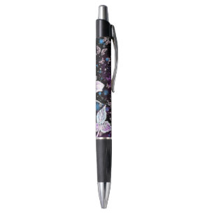 Roos en vlinders Pen