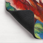  Roos en vogel Muismat (Hoek)