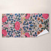 Roos en vogel, William Morris Badhanddoek (Badhanddoek)
