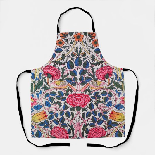 Roos en vogel, William Morris Schort (Voorkant)