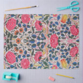 Roos en vogel, William Morris Tissuepapier (Craft)