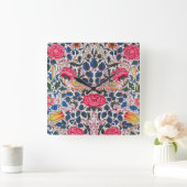 Roos en vogel, William Morris Vierkante Klok (Huis)