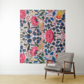 Roos en vogel, William Morris Wandkleed (In situ)