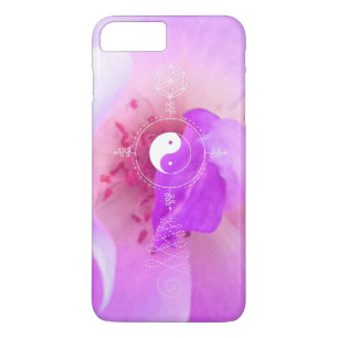 *~* Roos Energy Healer Reiki Yoga Yin Yang iPhone 8/7 Plus Hoesje