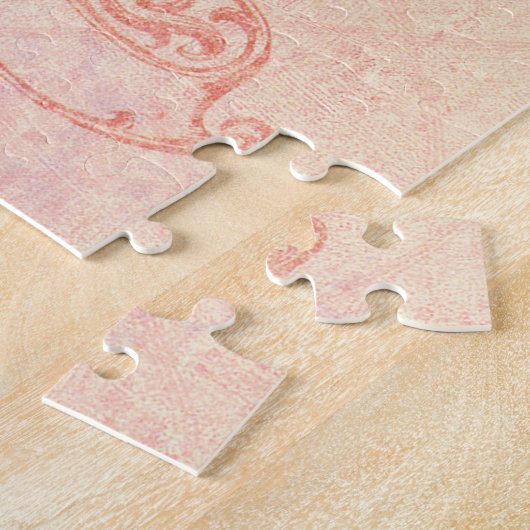 Roos Ephemera Legpuzzel (Zijkant)