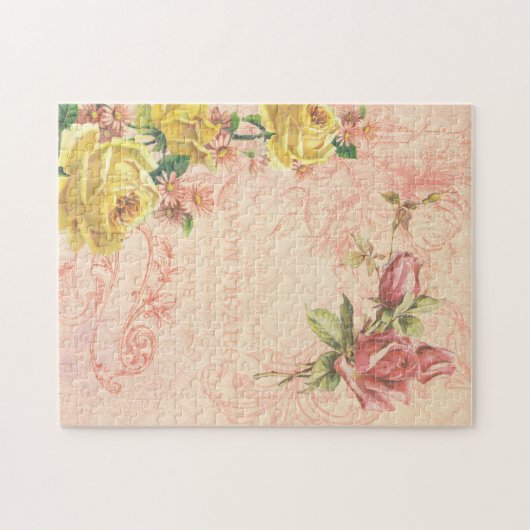  Roos Ephemera Legpuzzel (Horizontaal)