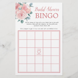 Roos Eucalyptus Vrijgezellenfeest Bingo Game