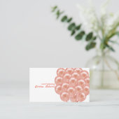 Roos Event Planning Balloons Modern Visitekaartje (Staand voorkant)