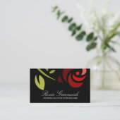 roos EXTROIDINAIRE Visitekaartje (Staand voorkant)