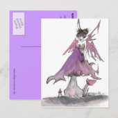 roos faerie briefkaart (Voorkant / Achterkant)