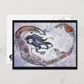 Roos Faery Briefkaart (Voorkant / Achterkant)