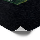 Roos Fairy ART PRINT grote oogfantasie (Hoek)