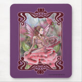 Roos Fairy Fancy Mousepad van Molly Harrison Muismat (Voorkant)