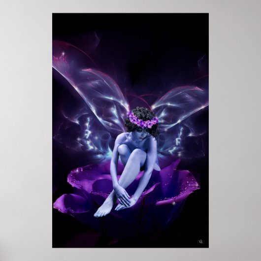 Roos Fairy Poster (Voorkant)