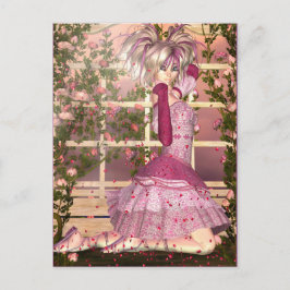 Roos Fantasy Art Briefkaart