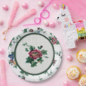 Roos Faux Cross-titch Paper Bord (Feest)