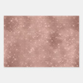 Roos Faux Foil Mix en Match 1 Inpakpapier Vel (Voorkant 2)