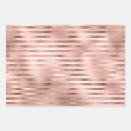 Roos Faux Foil Mix en Match 1 Inpakpapier Vel