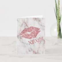  Roos Faux Glitter XOXO Kiss