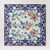 roos filigraan puzzel (Horizontaal)