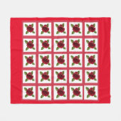 Roos Fleece Blanket (Voorkant (Horizontaal))