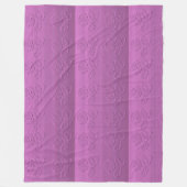 Roos Fleece Deken (Voorkant)