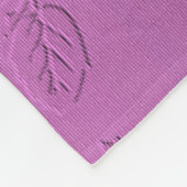 Roos Fleece Deken (Hoek)