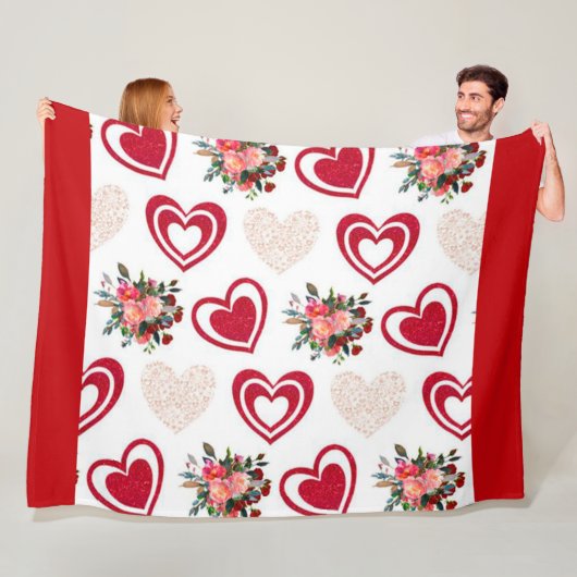 Roos Fleece Deken (In situ)