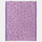 Roos Fleece Deken (Voorkant)