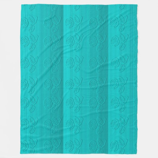 Roos Fleece Deken (Voorkant)