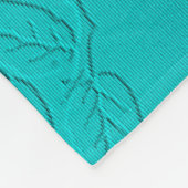 Roos Fleece Deken (Hoek)