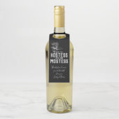 Roos flesje Label (Op fles)