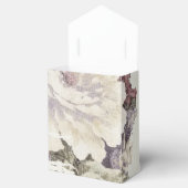  roos floraal abstract bedankdoosjes (Geopend)