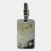 Roos Floral Bagagelabel (Voorkant verticaal)