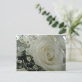 Roos Floral Briefkaart (Staand voorkant)
