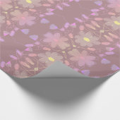 Roos Floral Designer Gift Wrap Cadeaupapier (Hoek)