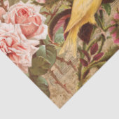 Roos Floral Ephemera Franse ontkoppeling Tissuepapier (Detail)
