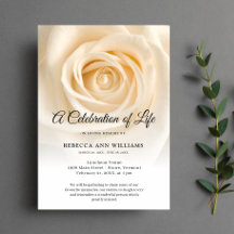 Roos Floral Flowers Celebration of Life Funeral