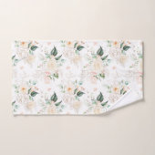 Roos Floral Garden Pattern Bad Handdoek (Handdoek)