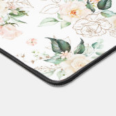 Roos Floral Garden Pattern Bureaumat (Hoek)