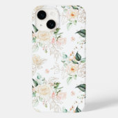Roos Floral Garden Pattern Case-Mate iPhone Case (Achterkant)