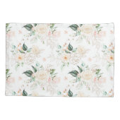 Roos Floral Garden Pattern Kussensloop (Achterkant)