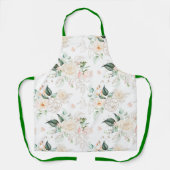 Roos Floral Garden Pattern Schort (Voorkant)