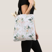 Roos Floral Garden Pattern Tote Bag (Dichtbij)