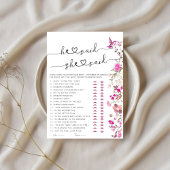 Roos Floral Hij zei dat ze Vrijgezellenfeest spel