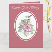 Roos Floral Kaart (Gele Bloem)