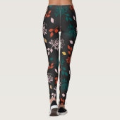 Roos Floral Leggings (Achterkant)