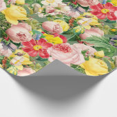   Roos Floral Medley Cadeaupapier (Hoek)