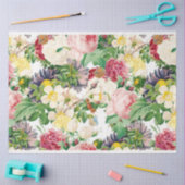  Roos Floral Medley Tissuepapier (Craft)