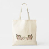  Roos Floral Moeder van de Groom Tot Tote Bag (Achterkant)